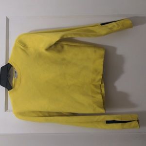 Fashion Nova - Size Small Yellow Long Sleeve Sweater with Blue strip on …